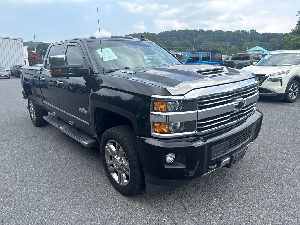 Black 2017 Chevrolet Silverado 2500HD Pickup Truck Four-Wheel Drive 6-Speed Automatic