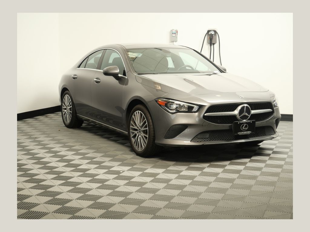 Night Black 2023 Mercedes-Benz CLA Coupe All-Wheel Drive 7-Speed Automatic