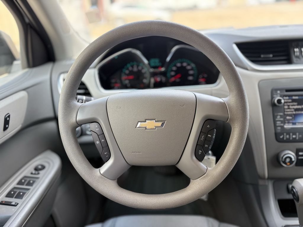 2017 Chevrolet Traverse LS Silver at Durrett Motor Company