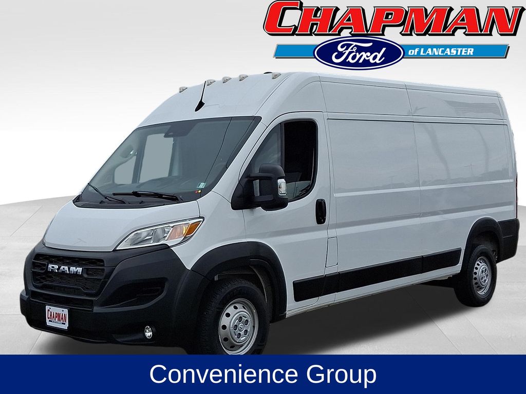 Bright White Clearcoat 2025 RAM ProMaster Van Front-Wheel Drive 9-Speed Automatic