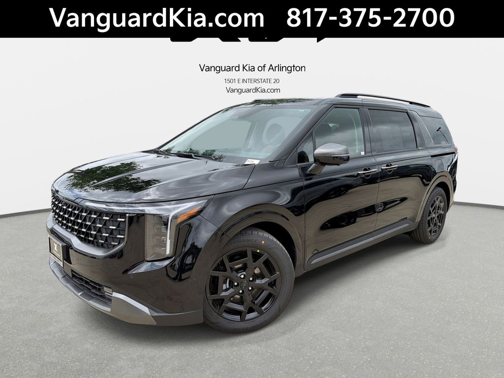 Aurora Black Pearl 2026 Kia Carnival Minivan Front-Wheel Drive 8-Speed Automatic