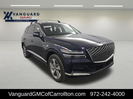 Capri Blue 2024 Genesis GV80 3.5T Advanced AWD SUV / Crossover 8-Speed Automatic