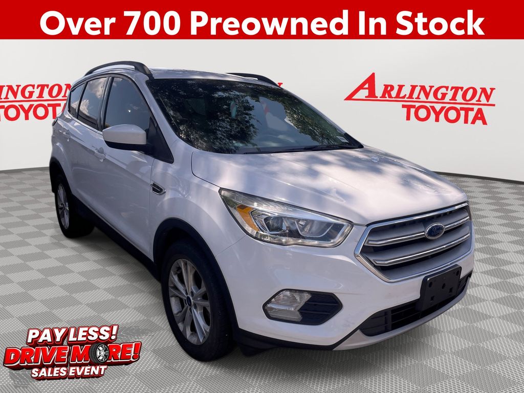 Oxford White 2019 Ford Escape SUV / Crossover All-Wheel Drive 6-Speed Automatic