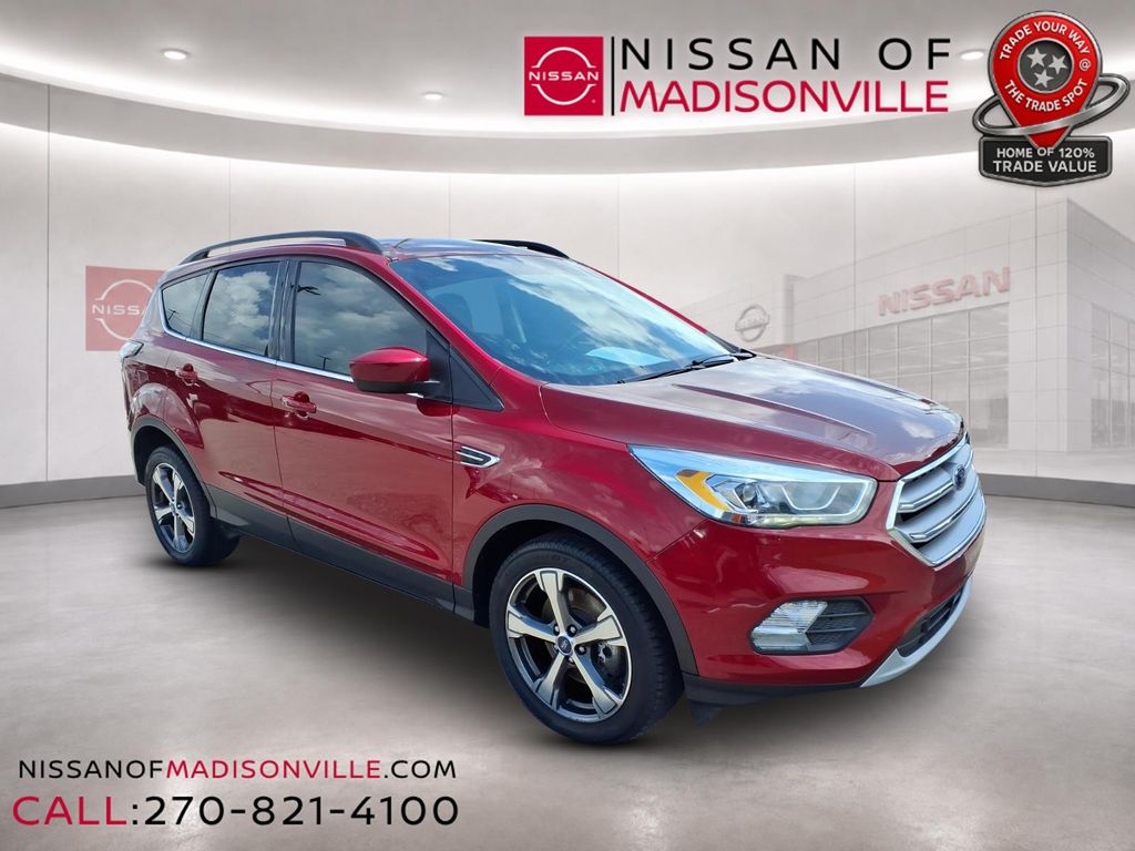 Red 2017 Ford Escape SUV / Crossover Front-Wheel Drive 6-Speed Automatic