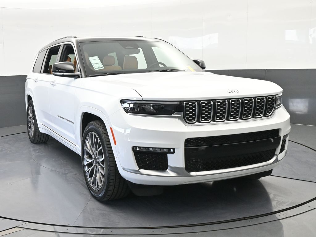 New 2025 Bright White Clearcoat Jeep Summit image 9