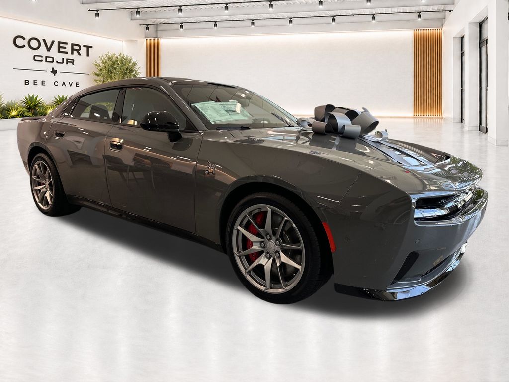 Gray 2026 Dodge Charger Sedan All-Wheel Drive 1-Speed Automatic