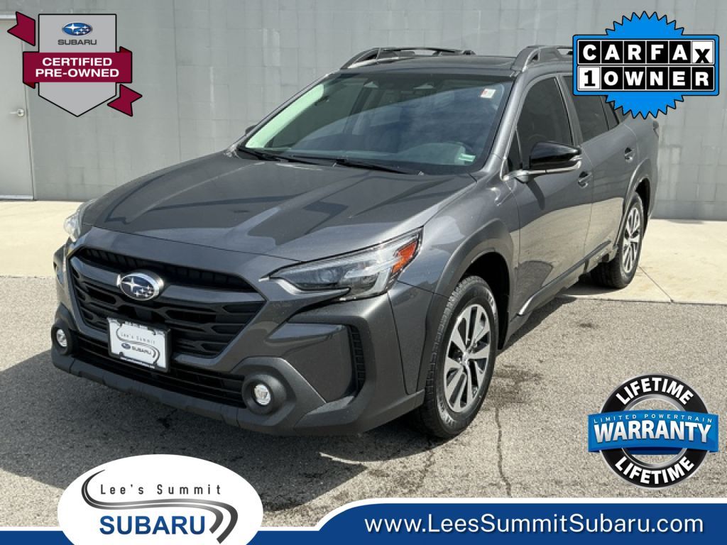 Magnetite Gray Metallic 2024 Subaru Outback Premium AWD SUV / Crossover All-Wheel Drive Continuously Variable Transmission