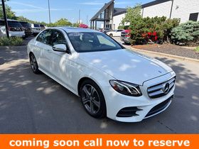 White 2017 Mercedes-Benz E-Class Sedan All-Wheel Drive 9-Speed Automatic