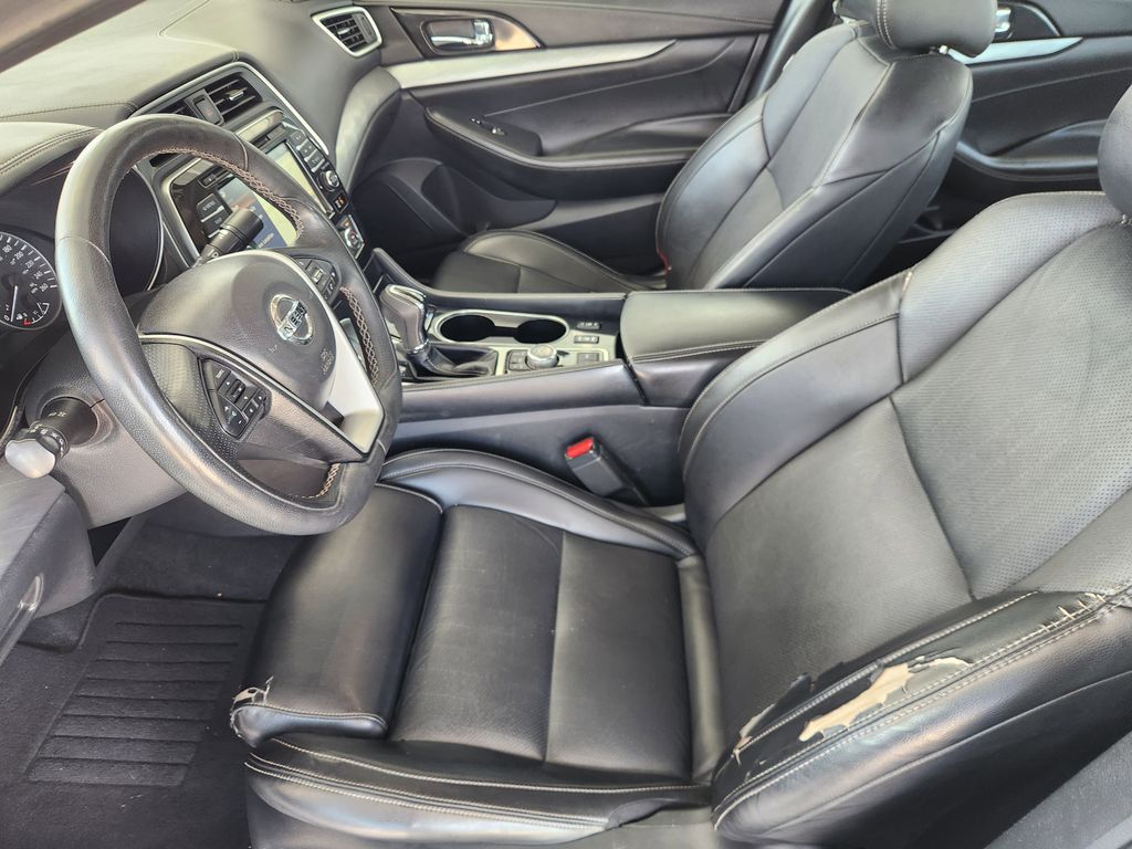 2017 Nissan Maxima 3.5 SL White at DeMontrond Automotive Group
