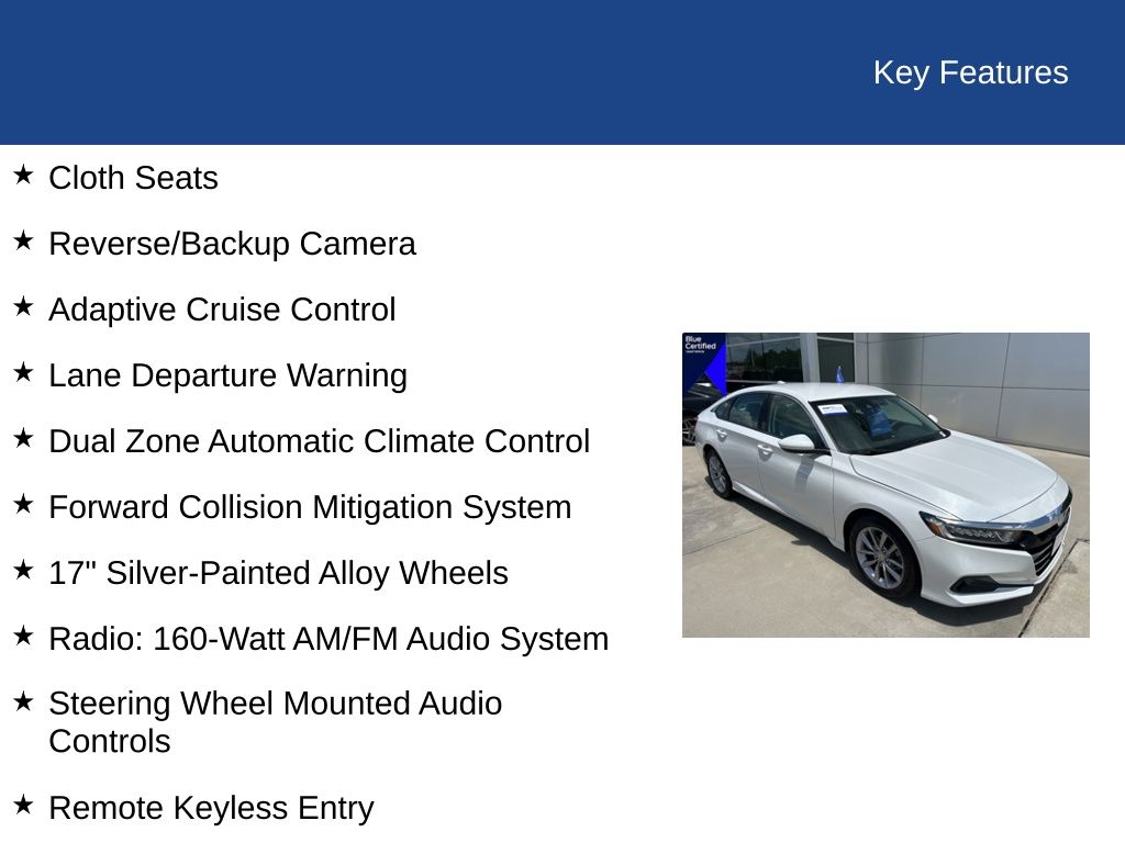 2021 Honda Accord LX