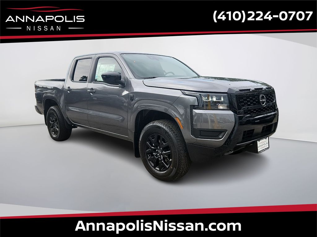 Gray (Gun Metallic) 2026 Nissan Frontier Pickup Truck Four-Wheel Drive 9-Speed Automatic Overdrive