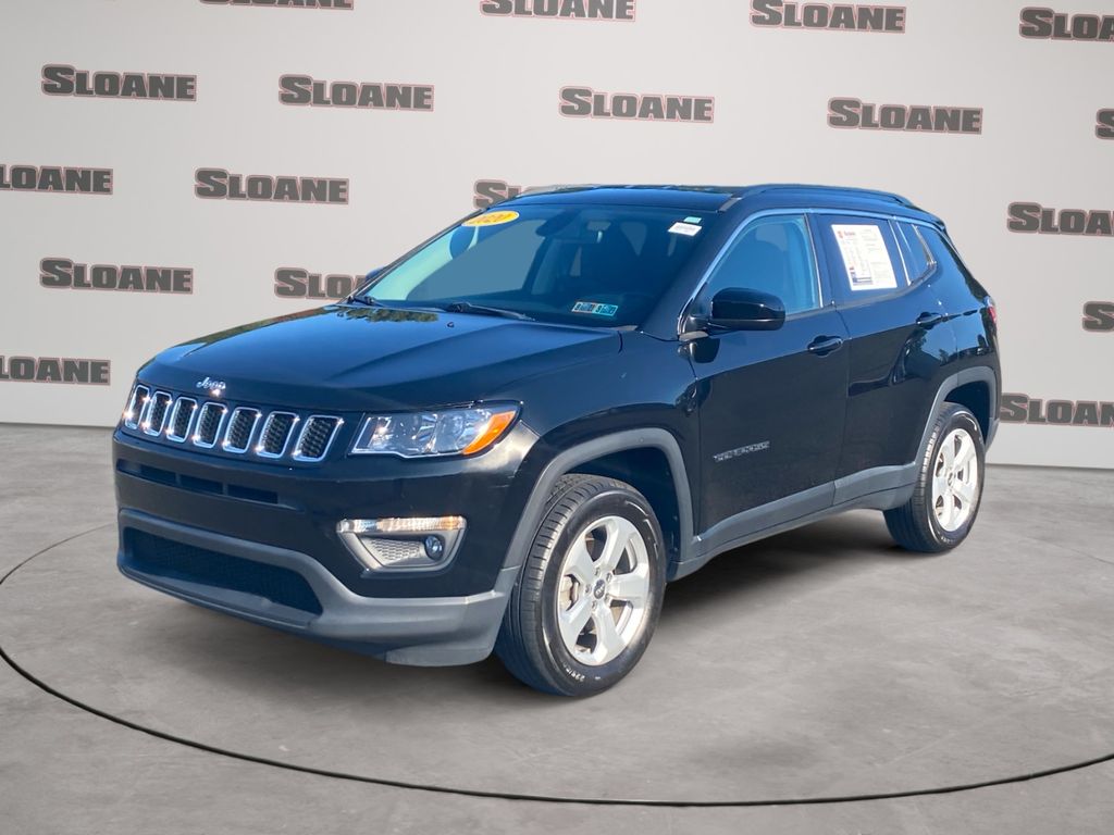 Diamond Black 2020 Jeep Compass SUV / Crossover Four-Wheel Drive 9-Speed Automatic