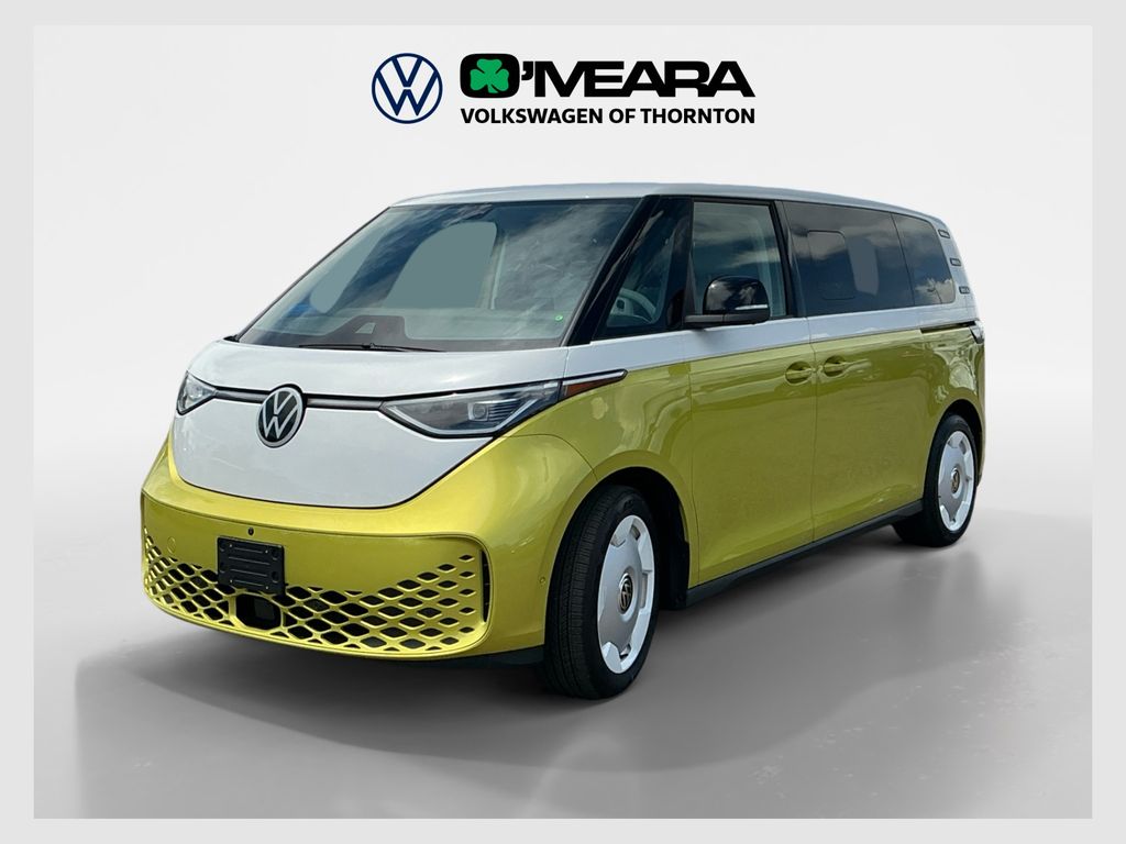 Pomelo Yellow 2025 Volkswagen ID.Buzz 1st Edition RWD Minivan Rear-Wheel Drive Automatic