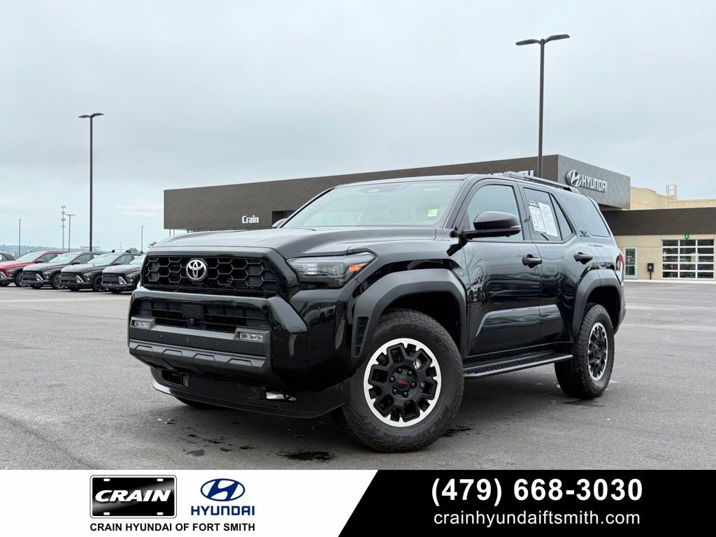 Black 2025 Toyota 4Runner SUV / Crossover Four-Wheel Drive 8-Speed Automatic