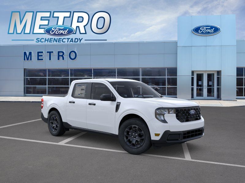 Oxford White 2025 Ford Maverick Pickup Truck All-Wheel Drive 8-Speed Automatic