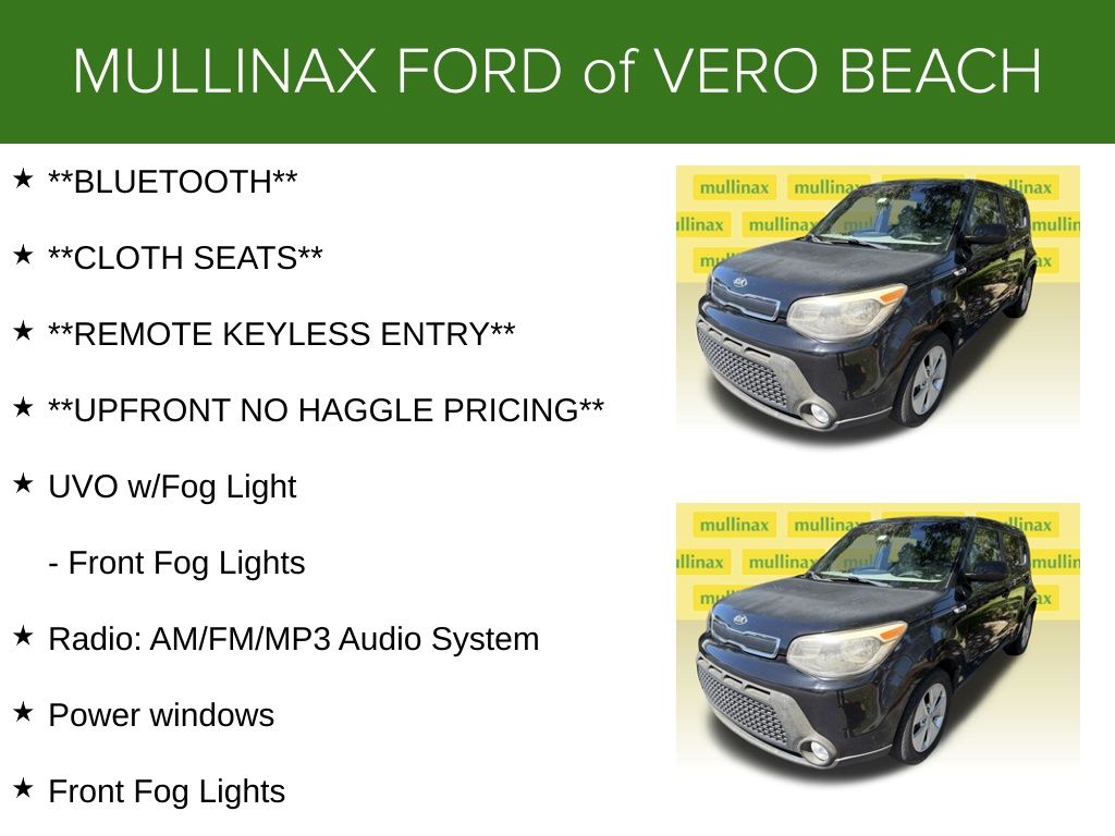 Used 2015 Black Kia Base image 6