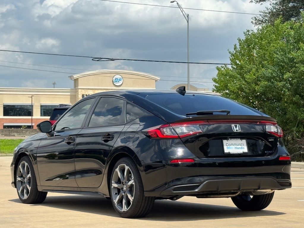2026 Honda Civic Hybrid Sport Touring Black at Shottenkirk Kia Fort Bend