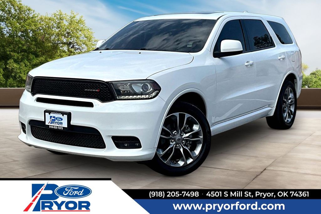 White Knuckle Clearcoat 2019 Dodge Durango SUV / Crossover All-Wheel Drive 8-Speed Automatic