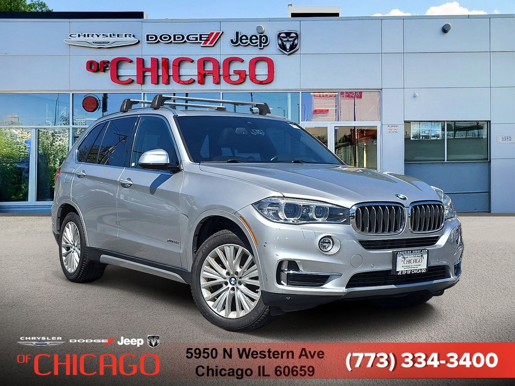 Glacier Silver Metallic 2017 BMW X5 xDrive35i AWD SUV / Crossover All-Wheel Drive 8-Speed Automatic