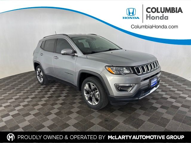 Billet Silver Metallic Clearcoat 2021 Jeep Compass SUV / Crossover Four-Wheel Drive 9-Speed Automatic