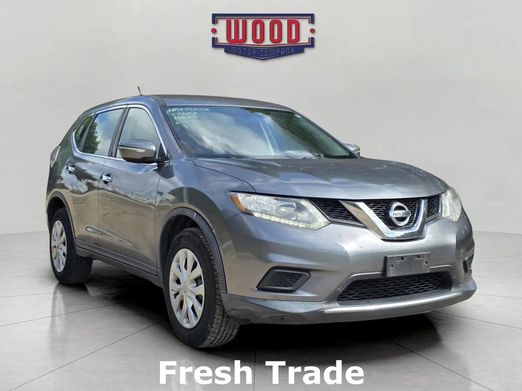 Gray (Gun Metallic) 2015 Nissan Rogue S AWD SUV / Crossover All-Wheel Drive Continuously Variable Transmission