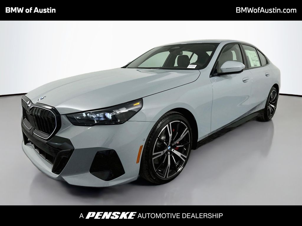 Gray (Brooklyn Grey Metallic) 2027 BMW 5 Series Sedan Rear-Wheel Drive 8-Speed Automatic