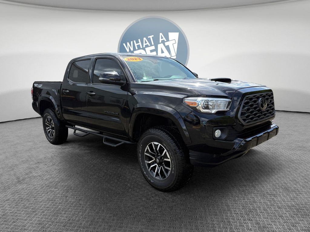 Black 2023 Toyota Tacoma Pickup Truck 6-Speed Automatic