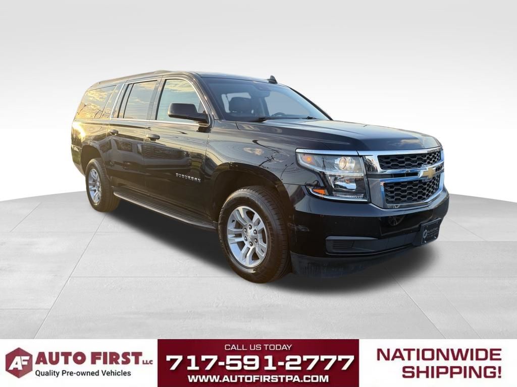 Black 2019 Chevrolet Suburban 1500 LT 4WD SUV / Crossover Four-Wheel Drive 6-Speed Automatic Overdrive