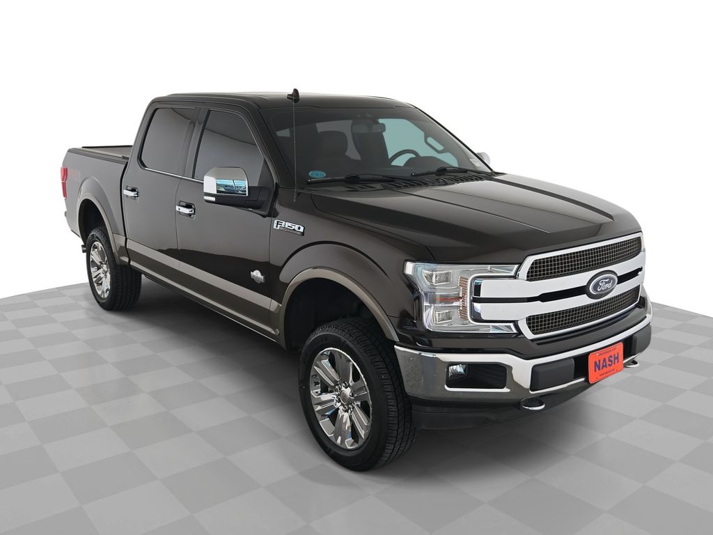 Blue Jeans Metallic 2018 Ford F-150 Pickup Truck Four-Wheel Drive Automatic