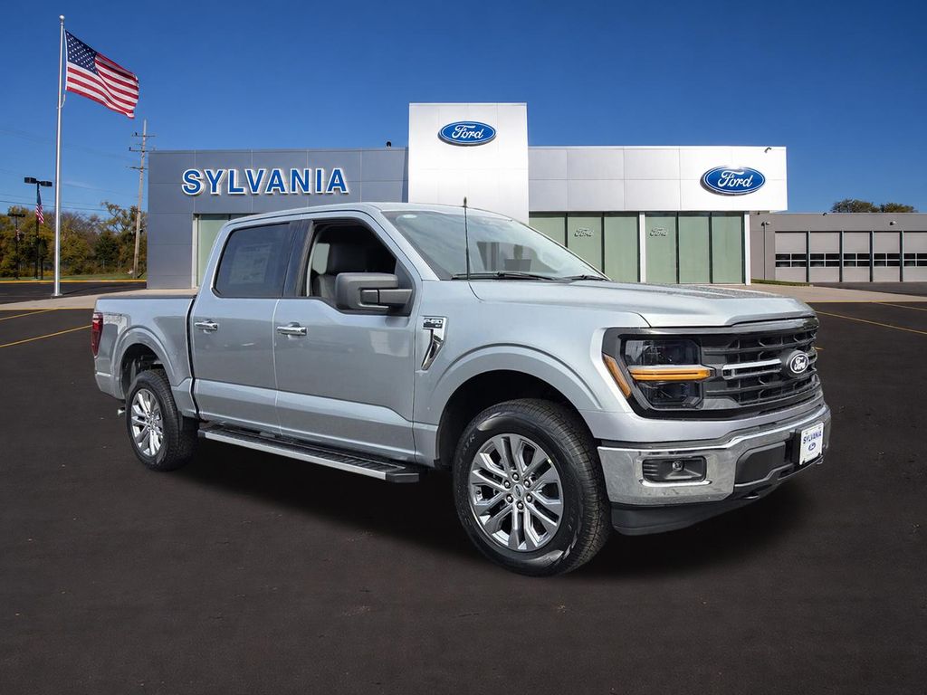 Iconic Silver Metallic 2026 Ford F-150 Pickup Truck Four-Wheel Drive Automatic