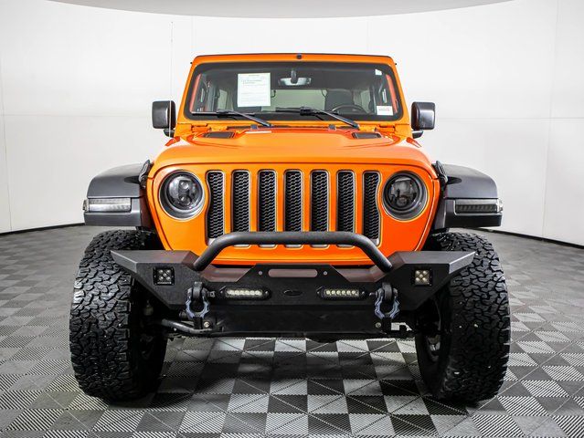 Used 2019 Orange Jeep Unlimited Rubicon image 8