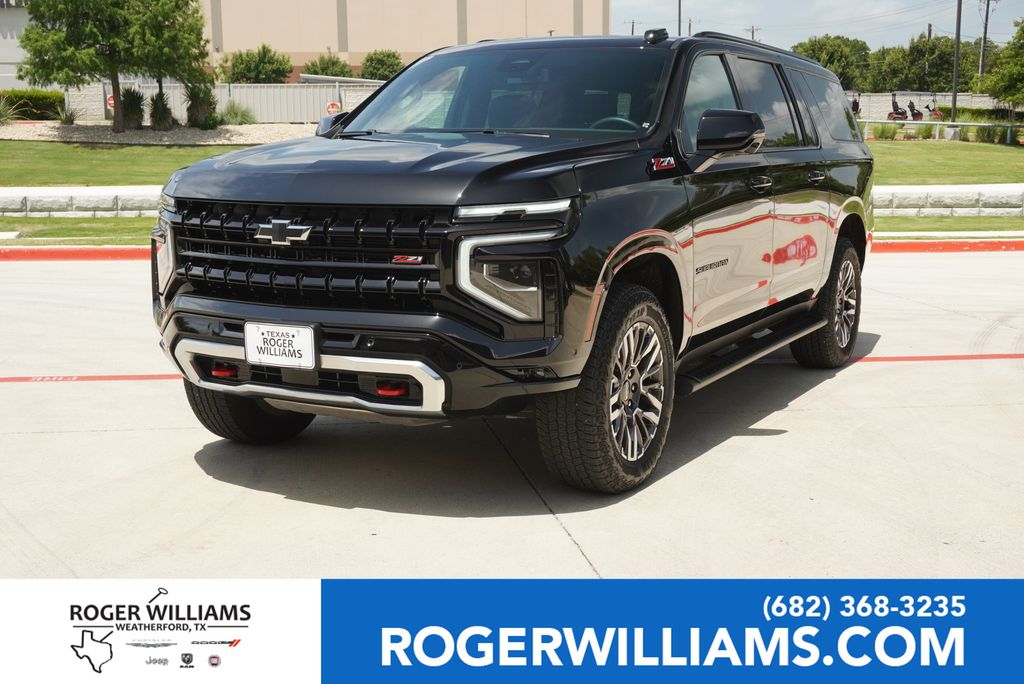 Black 2026 Chevrolet Suburban SUV / Crossover Four-Wheel Drive Automatic