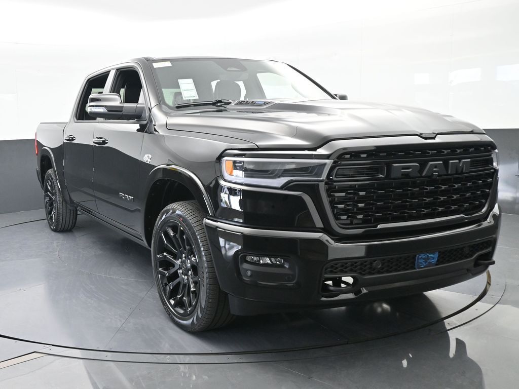 New 2026 Diamond Black Crystal Pearlcoat Ram Limited image 9