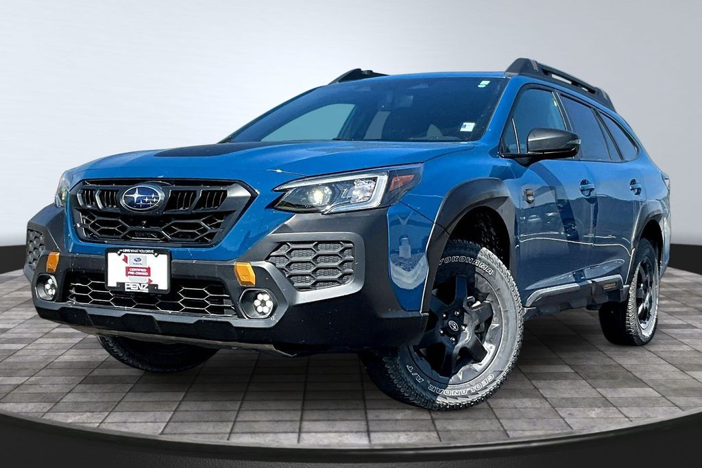 Geyser Blue 2025 Subaru Outback SUV / Crossover All-Wheel Drive Continuously Variable Transmission