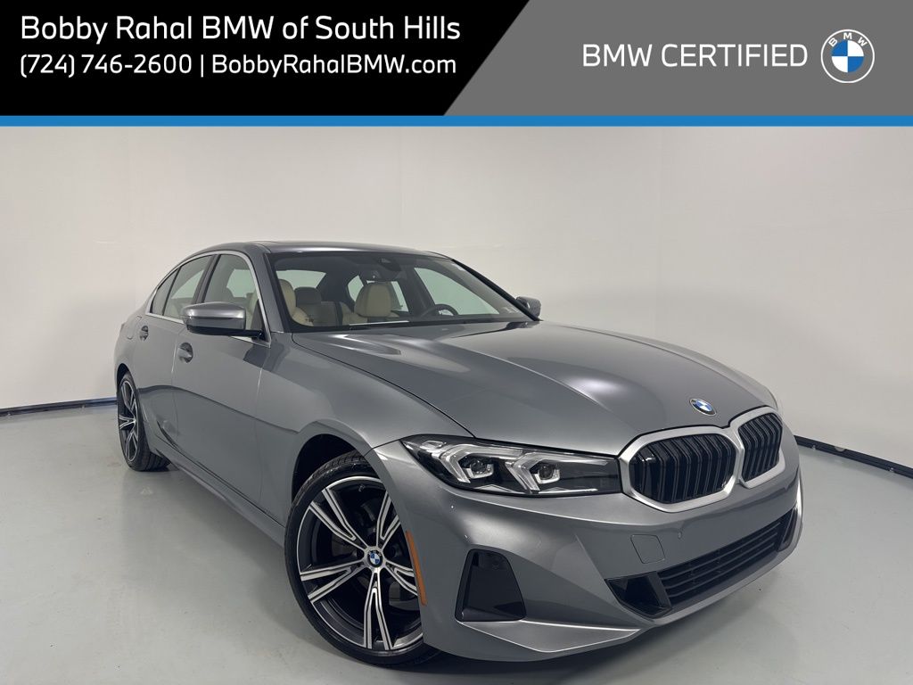 Skyscraper Gray Metallic 2024 BMW 3 Series 330i xDrive AWD Sedan All-Wheel Drive 8-Speed Automatic