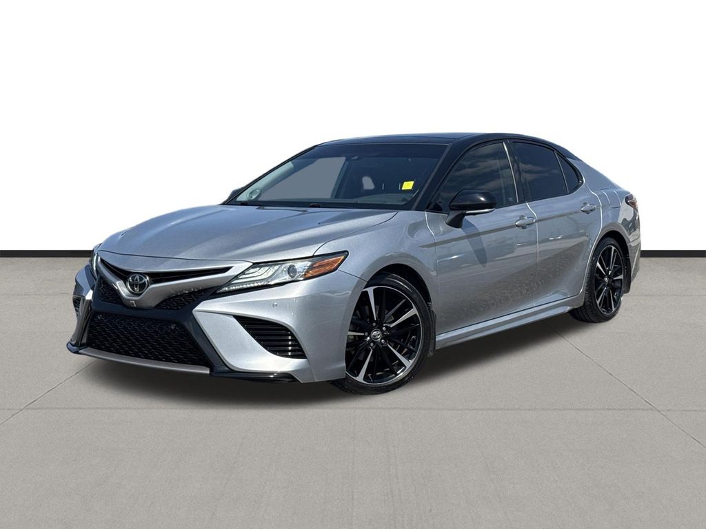 2019 Toyota Camry XSE Silver at Bravo Nissan