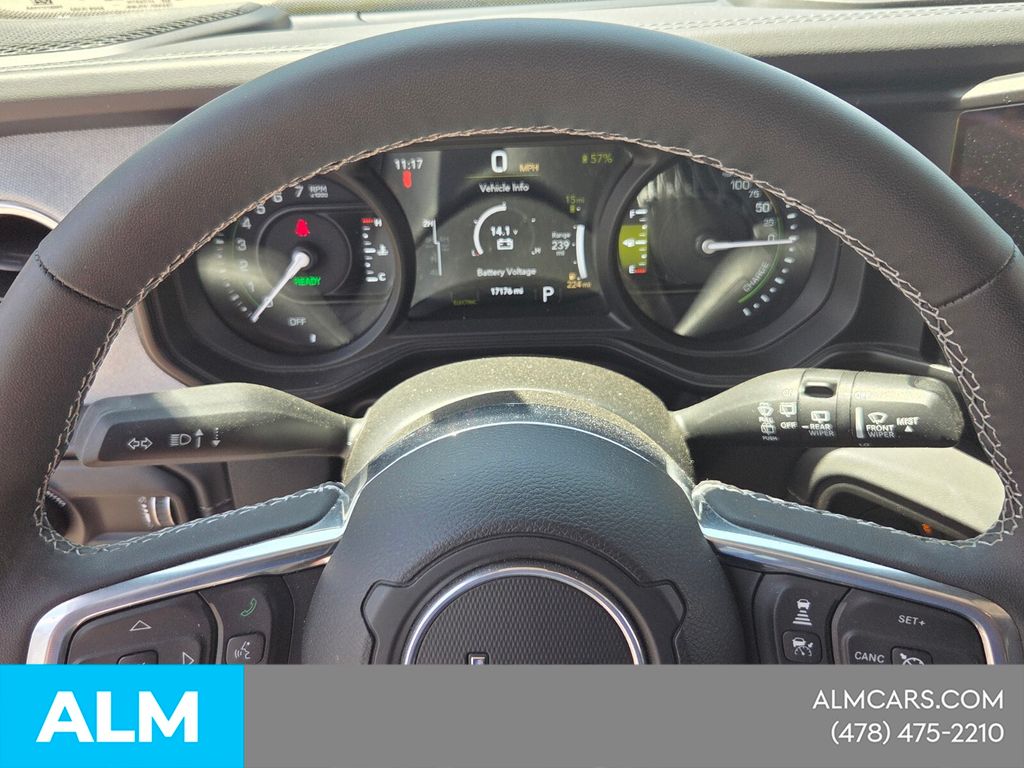 Used 2025 Black Jeep Sahara 4xe image 24