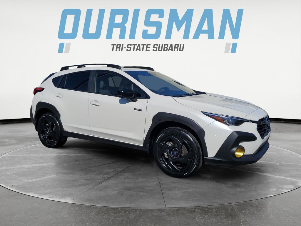 Crystal White Pearl 2026 Subaru Crosstrek Hybrid SUV / Crossover All-Wheel Drive Continuously Variable Transmission