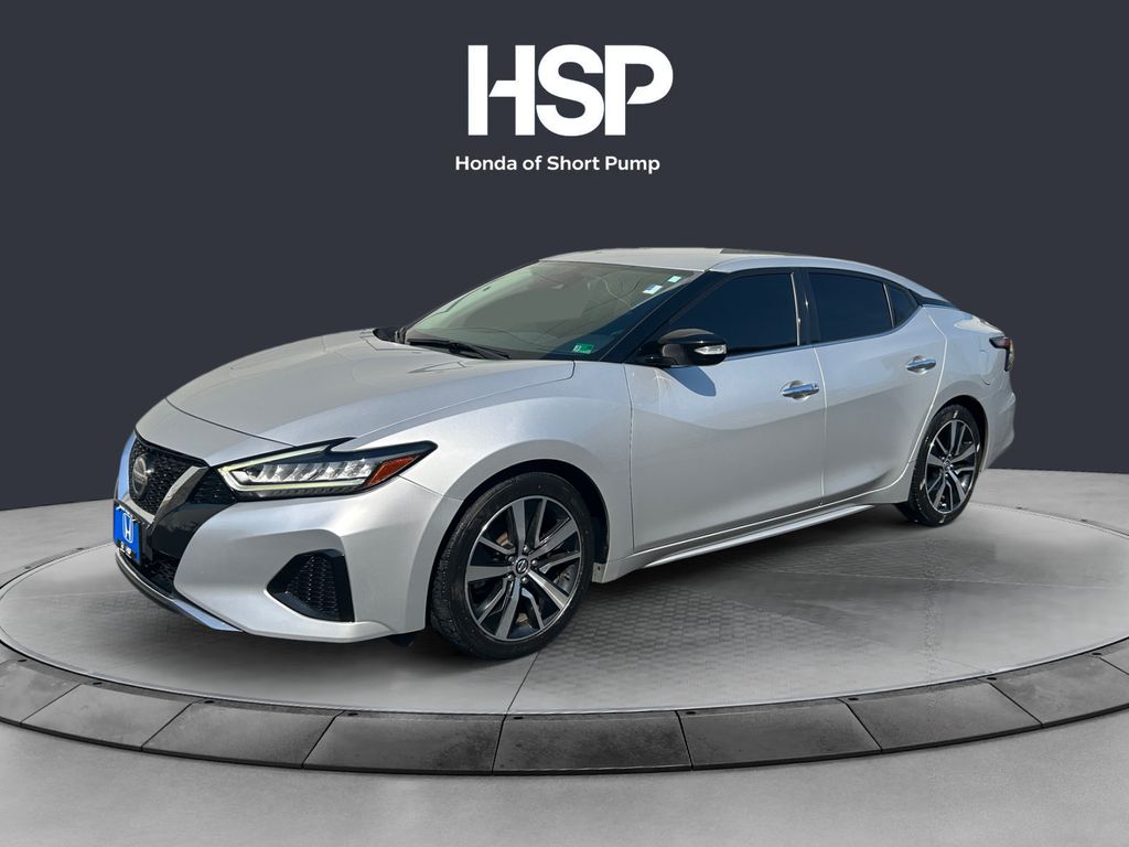 Brilliant Silver Metallic 2022 Nissan Maxima SV FWD Sedan Front-Wheel Drive Continuously Variable Transmission