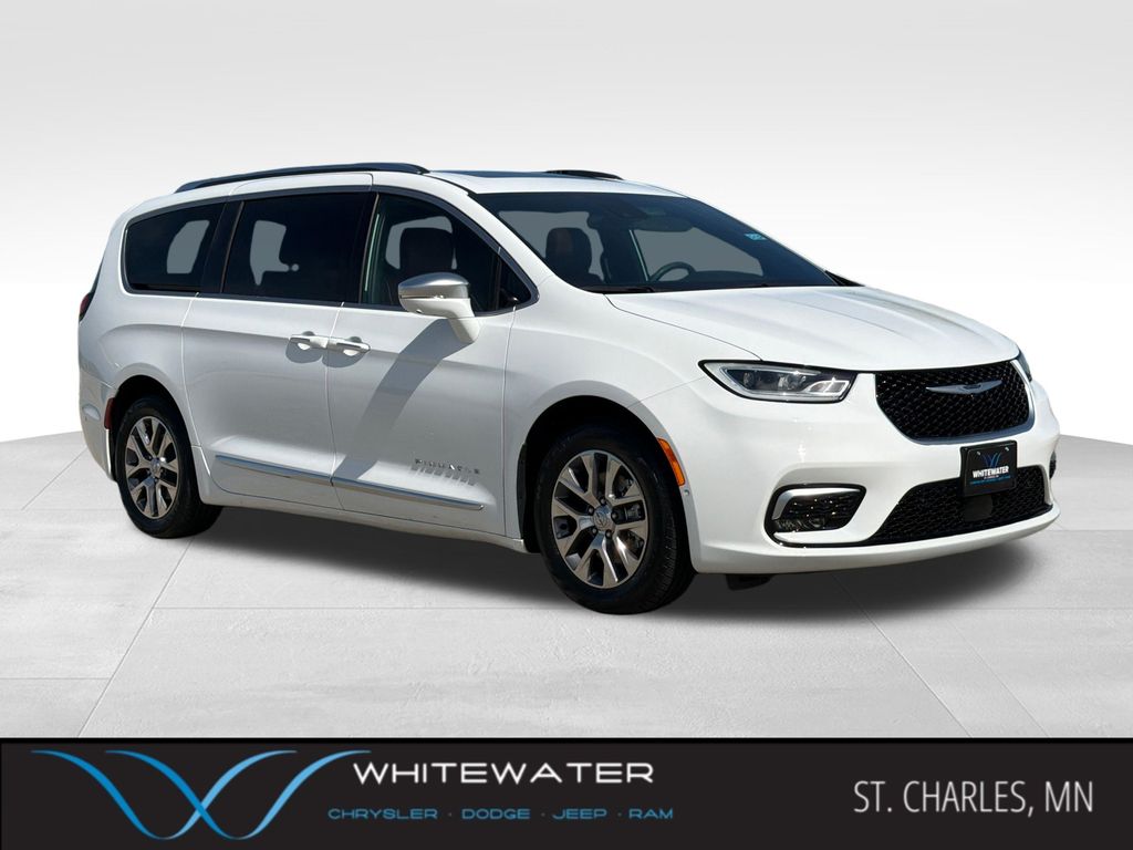 2024 Chrysler Pacifica Hybrid Blanco (Bright White Clearcoat) Minivan Tracción delantera Transmisión variable continua