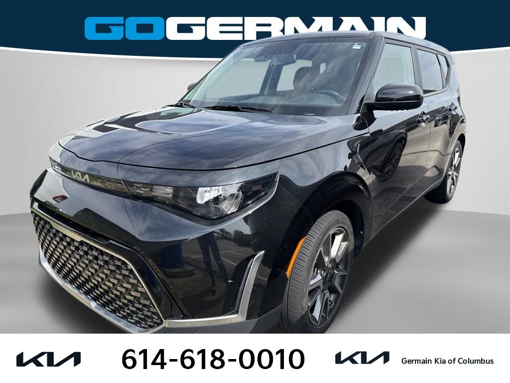 Fusion Black 2024 Kia Soul EX FWD SUV / Crossover Front-Wheel Drive Continuously Variable Transmission