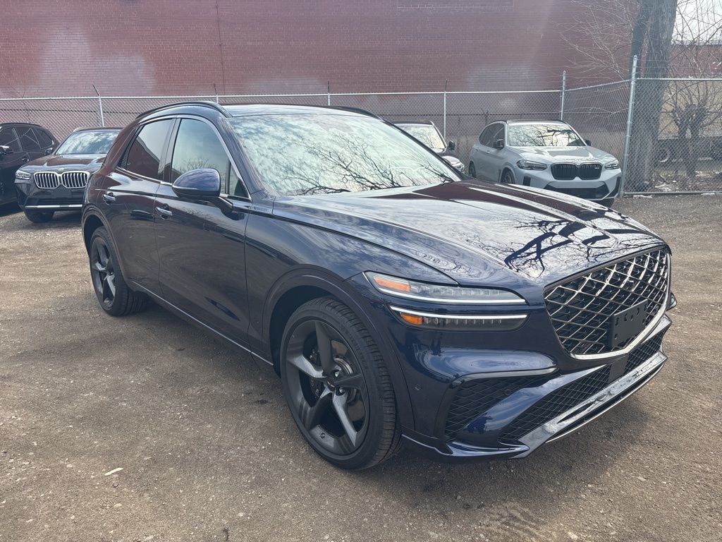 Capri Blue 2026 Genesis GV70 3.5T Sport Prestige AWD SUV / Crossover All-Wheel Drive 8-Speed Automatic