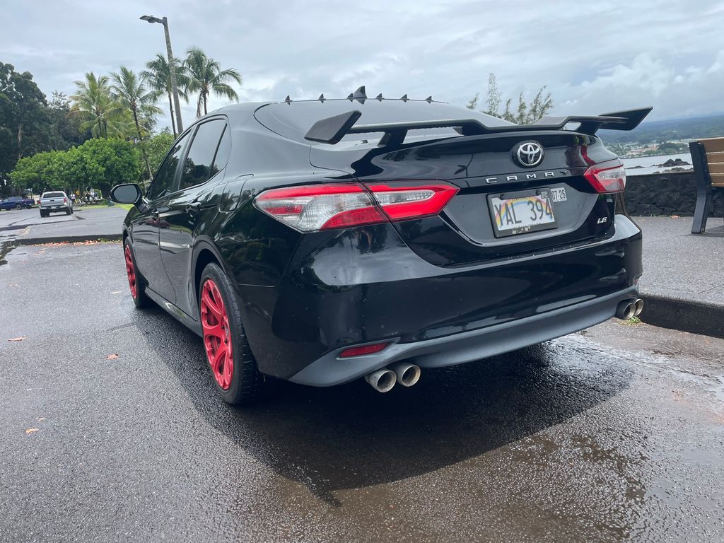 Certified Used 2019 Black Toyota LE image 7