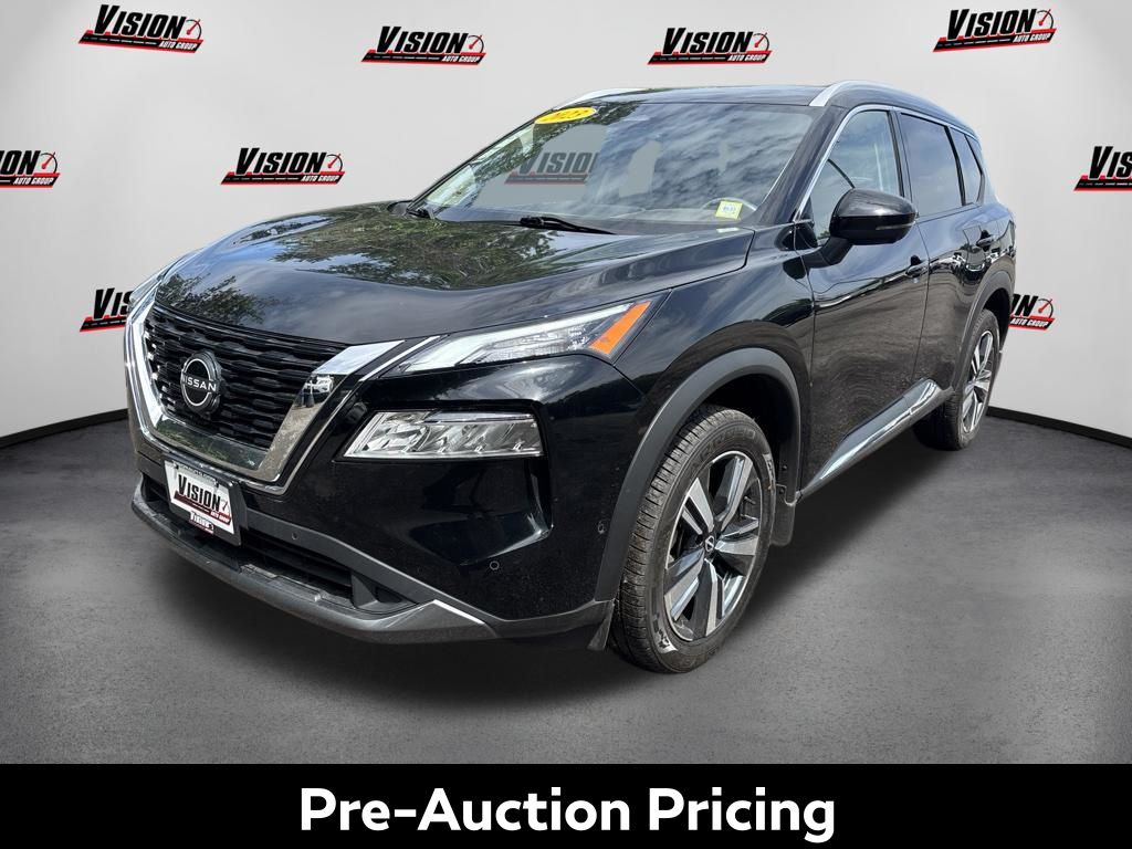 Super Black 2023 Nissan Rogue SUV / Crossover All-Wheel Drive Continuously Variable Transmission
