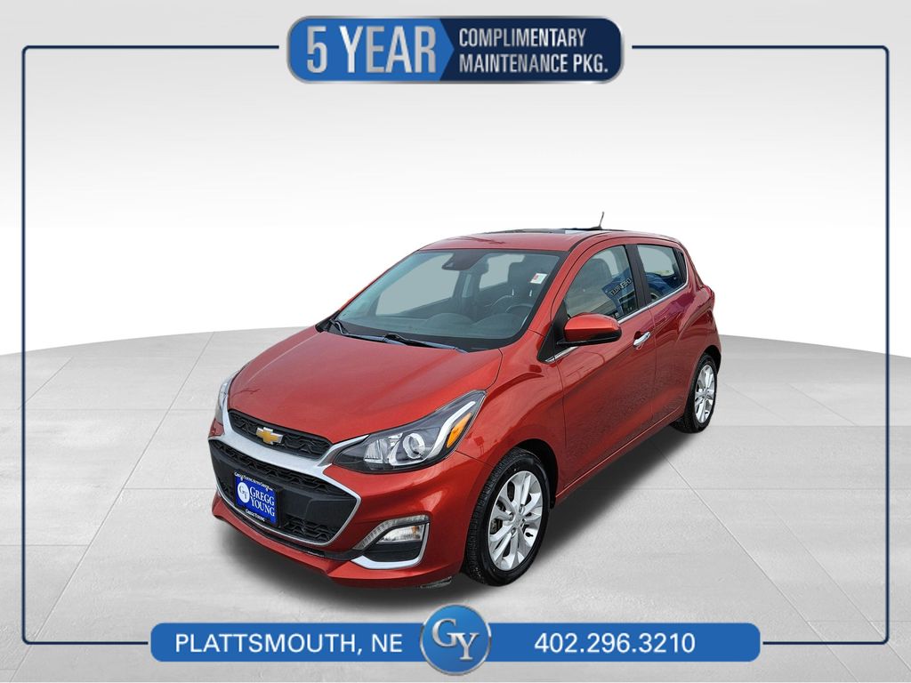 Cayenne Orange Metallic 2022 Chevrolet Spark 2LT FWD Hatchback Front-Wheel Drive Continuously Variable Transmission