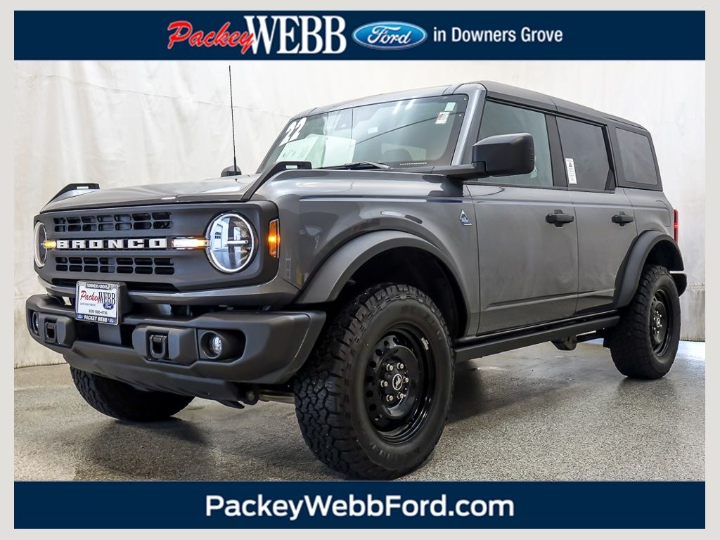 Carbonized Gray Metallic 2022 Ford Bronco SUV / Crossover Four-Wheel Drive Automatic