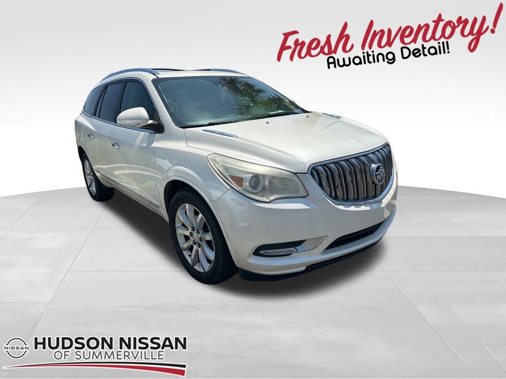 2014 White Diamond Tricoat Buick Enclave Premium Group SUV