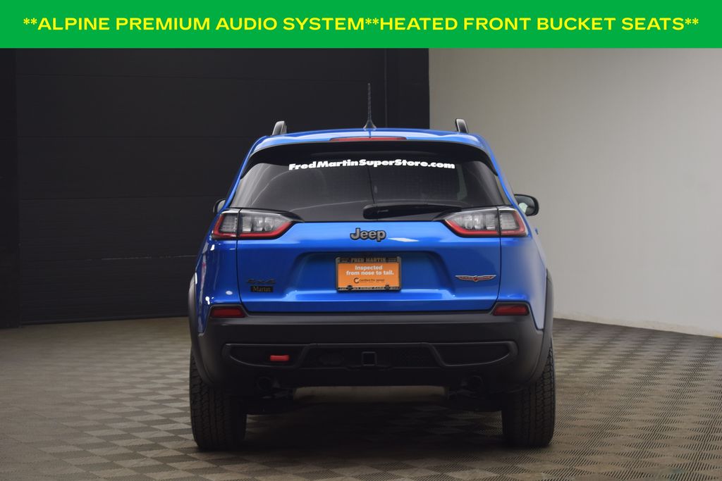 used 2022 Jeep Cherokee car, priced at $27,500