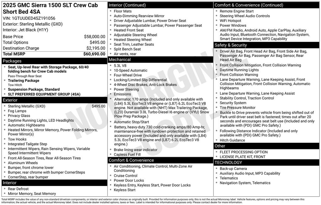 Used 2025 GMC Sierra 1500 Truck