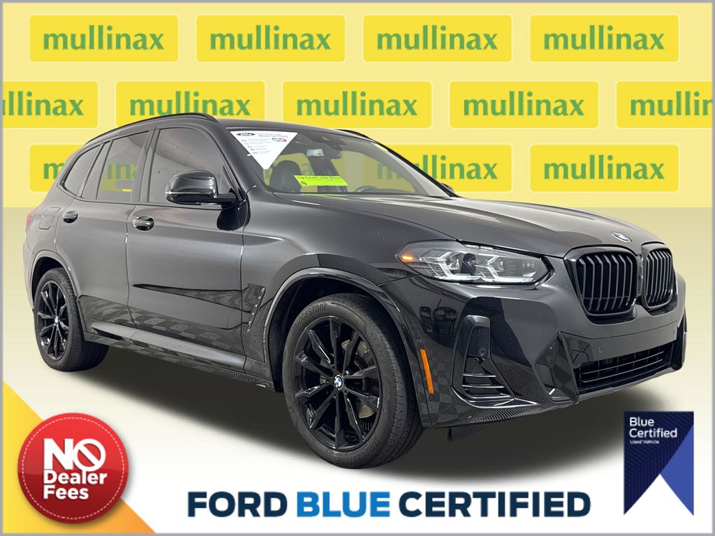 Black Sapphire Metallic 2023 BMW X3 SUV / Crossover Rear-Wheel Drive 8-Speed Automatic